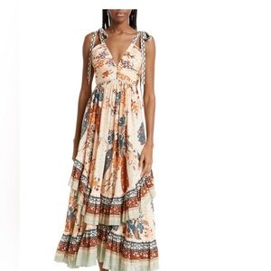 Ulla Johnson- Meera tie strap Maxi dress